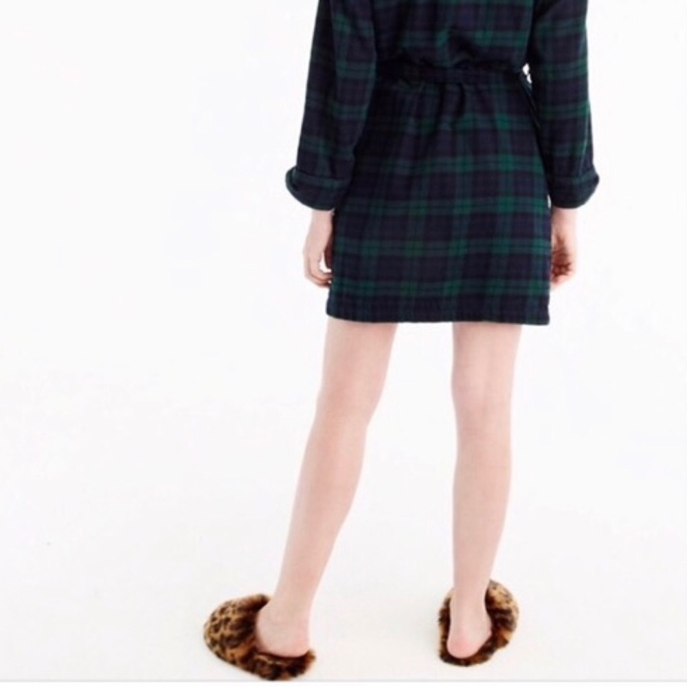 NWT- JCREW LEOPARD Print Slippers sz XSmall